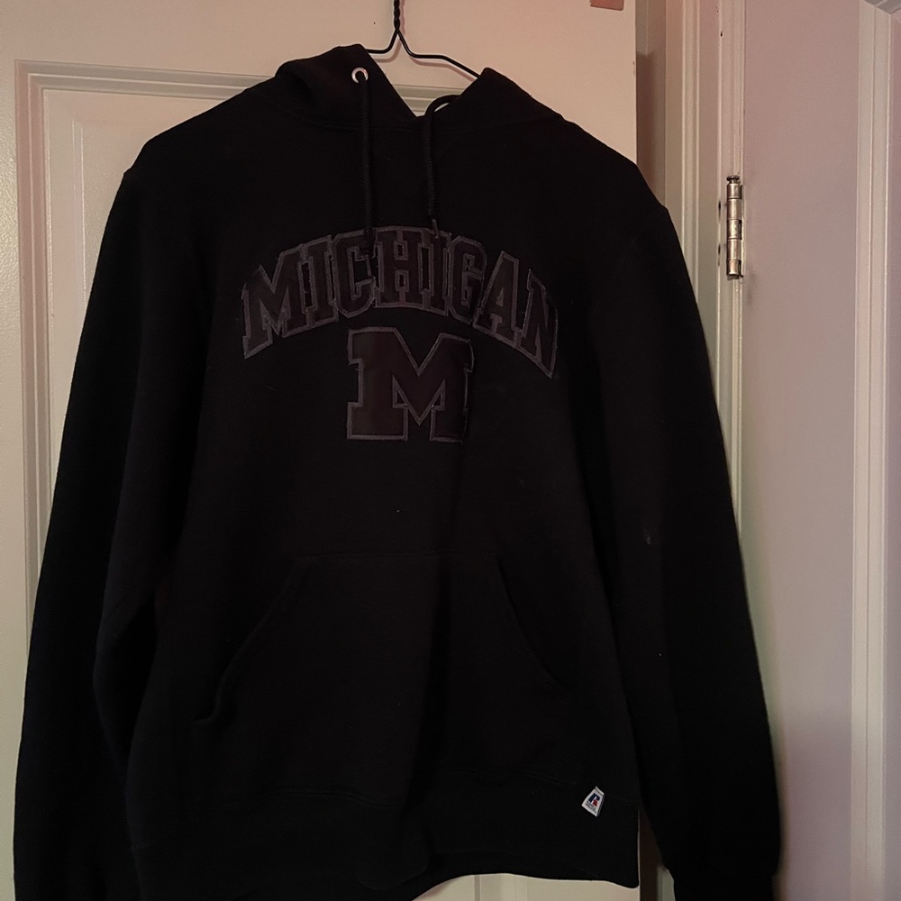 Michigan Black Hoodie